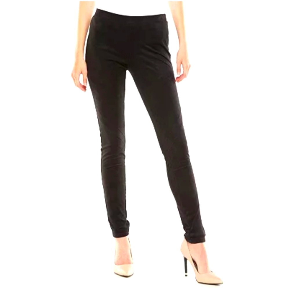 Jennifer Lopez Faux Suede Leggings
